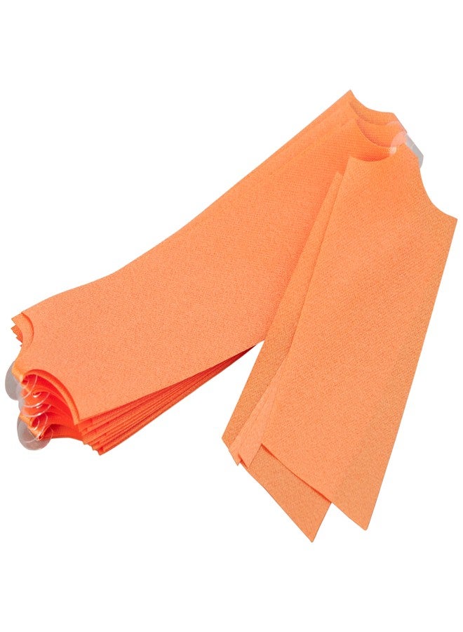 Berwick Offray 1.45'' Wide Ribbon Pull Bow, 5.5'' Diameter with 20 Loops, Orange - Image 3